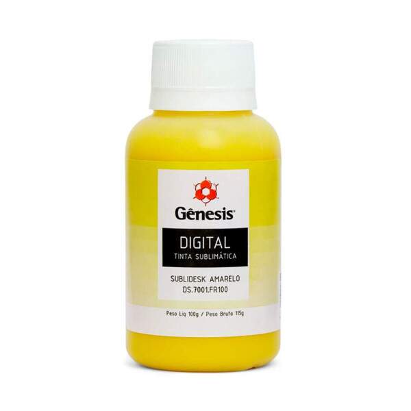 Kit 4 Tintas Sublimtica Gnesis para Impressora Ecotank - 100ml