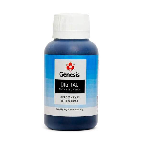 Kit 4 Tintas Sublimtica Gnesis para Impressora Ecotank - 100ml