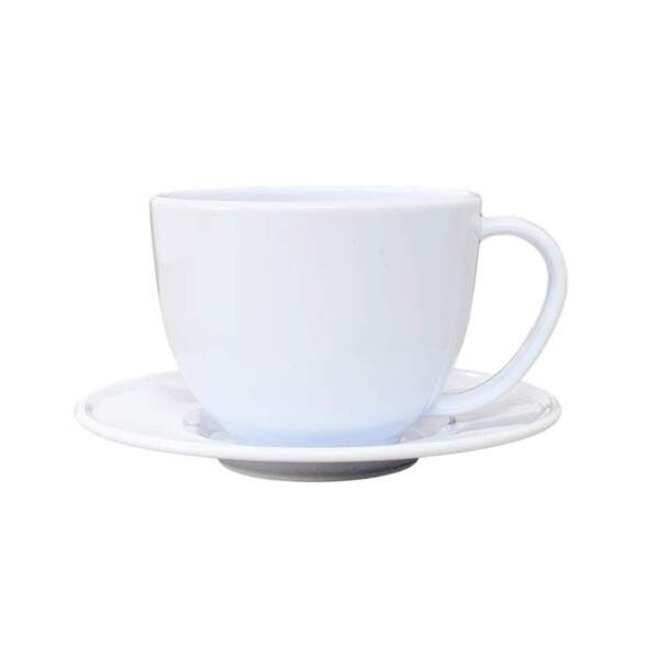 Xcara de Caf de Plstico com Pires - 180ml