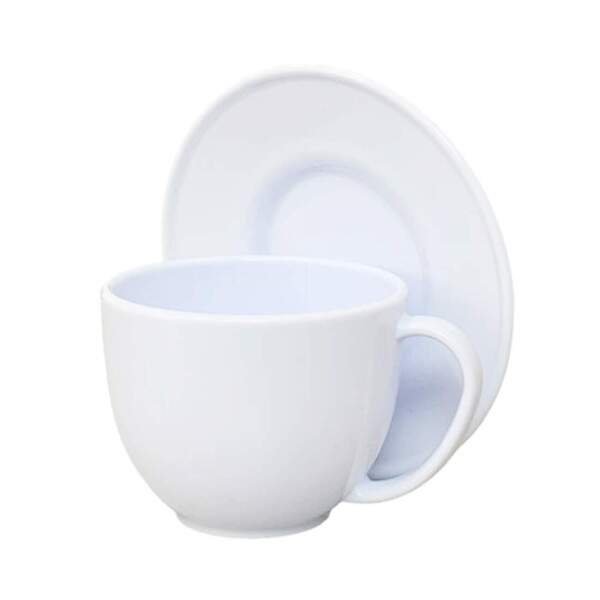 Xcara de Caf de Plstico com Pires - 180ml