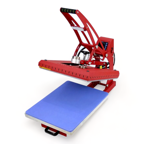 Prensa Trmica Plana 38x38cm Eletromag e Gaveta com Pisto Mecolour - 110v/220v