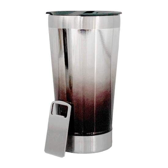 Copo Trmico de Inox Degrade com Abridor para Cerveja - 500ml