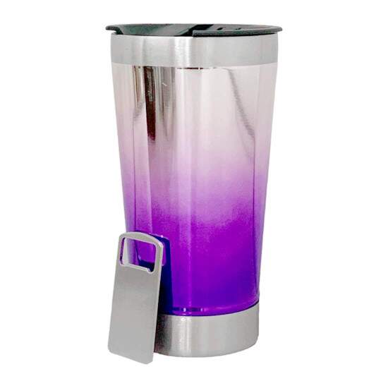 Copo Trmico de Inox Degrade com Abridor para Cerveja - 500ml