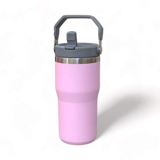 Garrafa Trmica de Inox Matte com Bico para Personalizar - 580ml