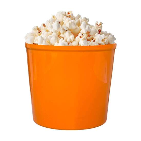 Balde de Pipoca Laranja para Transfer Laser - 1250ml