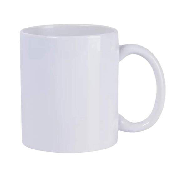 Caneca de Cermica Branca AAA Metalnox Premium - 325ml