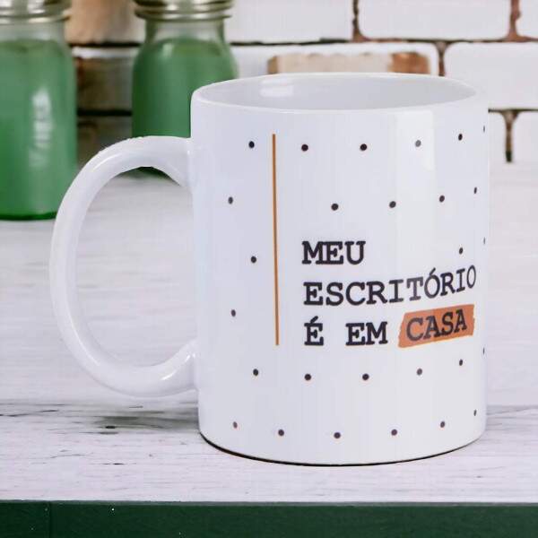Caneca de Cermica Branca AAA Premium Metalnox 325ml - 36 peas (Caixa)