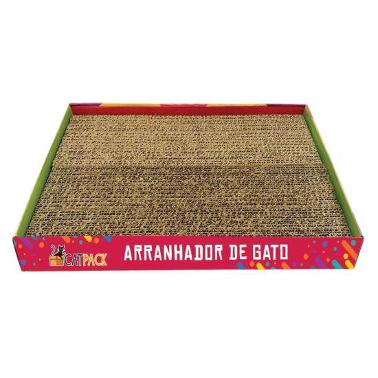 Arranhador Antiestresse de Papelo para Gatos - 24,5x44cm