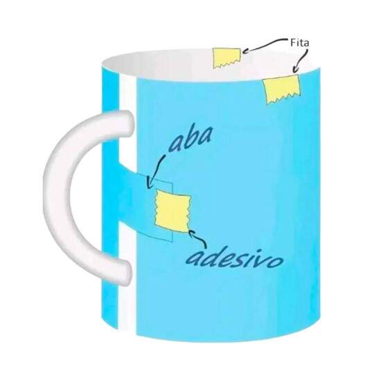 Fita Trmica Adesiva Marrom para Sublimao - 0,8x33mts
