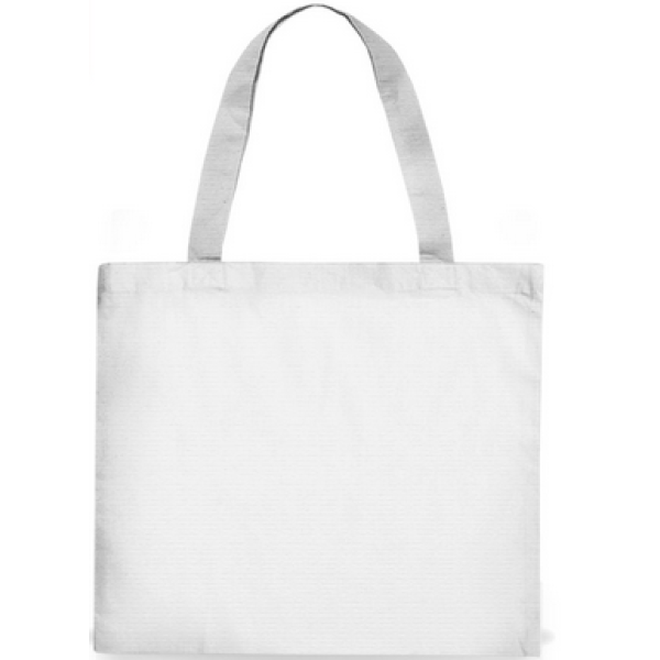 Sacola EcoBag de Tnt e Ala Branca para Sublimao - 25x30cm