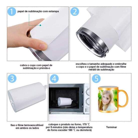 Filme Plstico Termo Encolhvel para Sublimao - 23,5cm