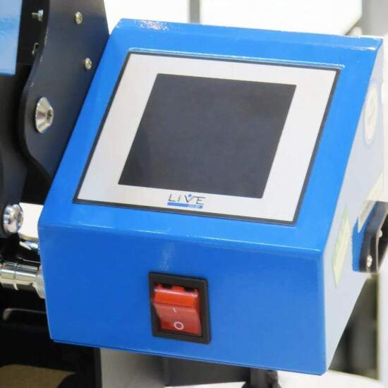 Prensa Trmica de Bon Livesub com Abertura Jacar e Touch Screen - 600W