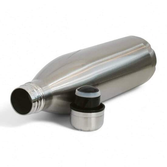 Garrafa Trmica de Inox Prata para Sublimao - 750ml