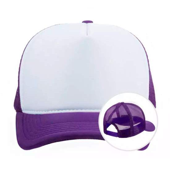 Bon Trucker Roxo com Frente Branca para Sublimao