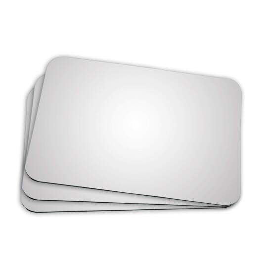 Mouse Pad Retangular de Neoprene para Sublimao 22x18cm - 10 peas