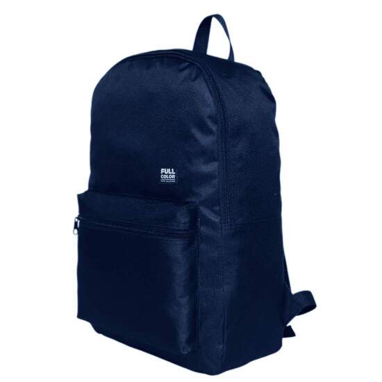 Mochila de Costas Juvenil Full Color Azul Marinho Unissex - 30x43cm