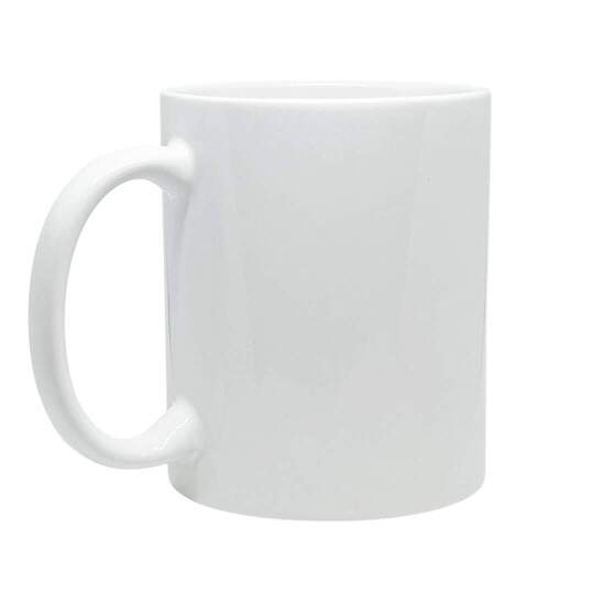 Caneca de Cermica Branca AAA Smartsub para Sublimao - 325ml