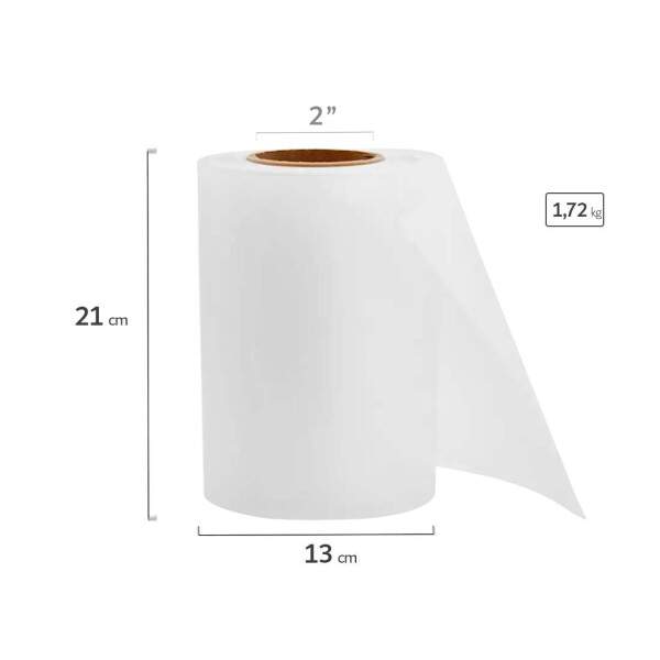 Bobina de Papel Sublimtico 64grs com Tack 2P - 0,21x100mts
