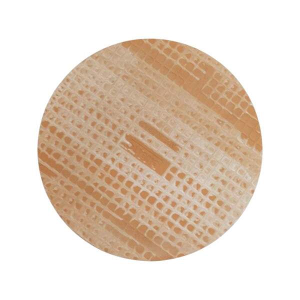 Azulejo de Cermica Redondo Branco Brilhante para Sublimao - 19cm
