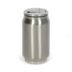 Lata Trmica de Inox Prata para Sublimao - 350ml