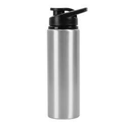 Squeeze de Alumnio Prata Big Mouth para Sublimao - 750ml
