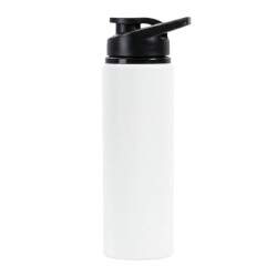 Squeeze de Alumnio Branco Big Mouth para Sublimao - 750ml