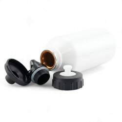 Squeeze de Alumnio Branco 2 Tampas para Sublimao - 600ml