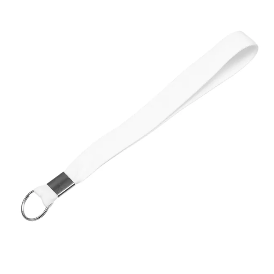 Chaveiro Cordo Acetinado Alvejada para Sublimao - 20mm x 10 cm