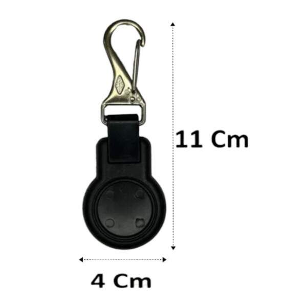 Chaveiro Automotivo com Adesivo Escovado para Sublimao - 4x11cm