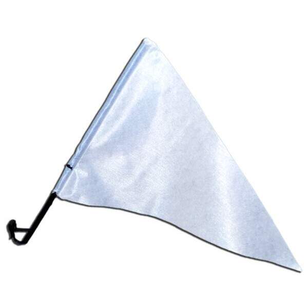 Bandeira Triangular de TNT 70g c/ Haste Para Vidro - 30x40cm