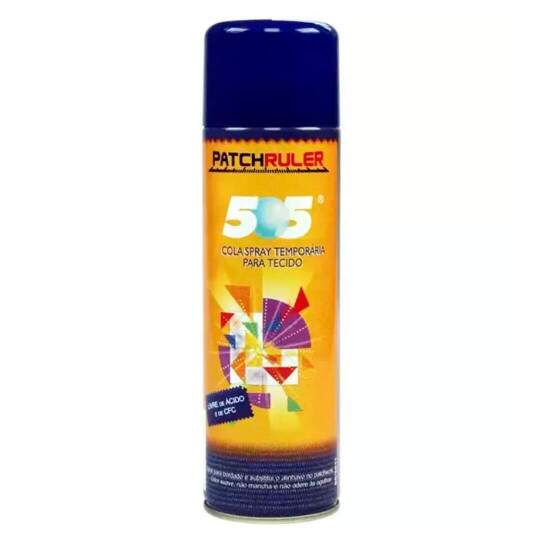 Cola Spray Temporria para Tecidos PatchRuler 505 - 500ml