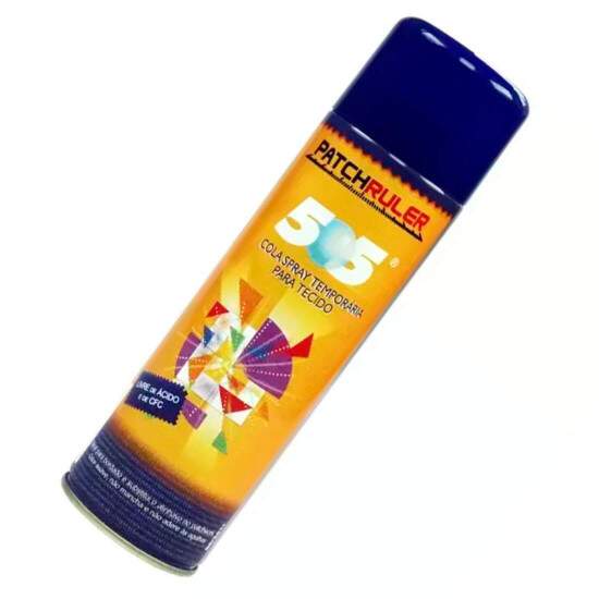Cola Spray Temporria para Tecidos PatchRuler 505 - 500ml