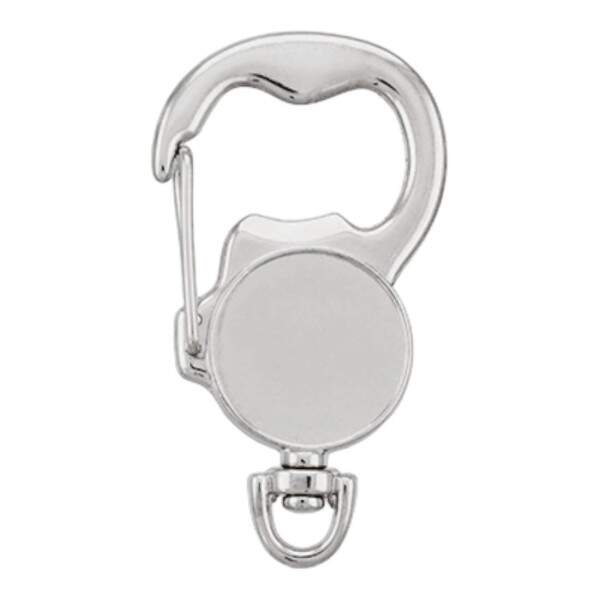 Chaveiro Mosqueto Abridor de Garrafa para Personalizar Adesivo - 37x67mm