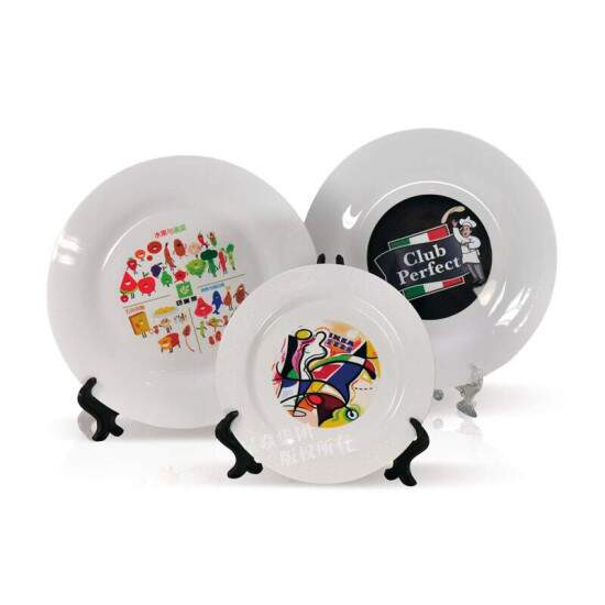 Prato de Vidro para Transfer Laser Somente Decorao