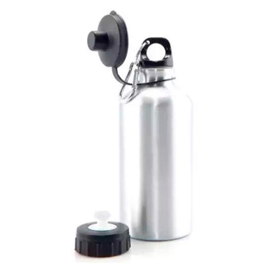Squeeze de Alumnio 2 tampas para Sublimao - 500ml