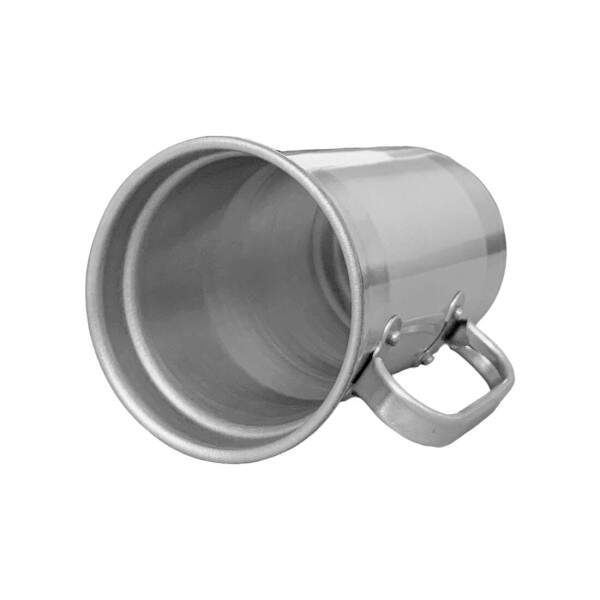 Caneca de Alumnio Brilho c/ Tarja Para Sublimao - 650ml