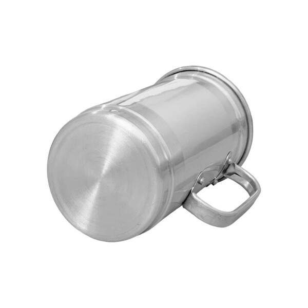 Caneca de Alumnio Brilho c/ Tarja Para Sublimao - 650ml