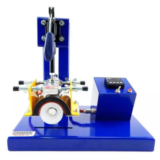 Prensa Trmica Transfer 2x1 para Estampar Canecas e Canetas com 3 Tarugos de Caneca - 110/220v