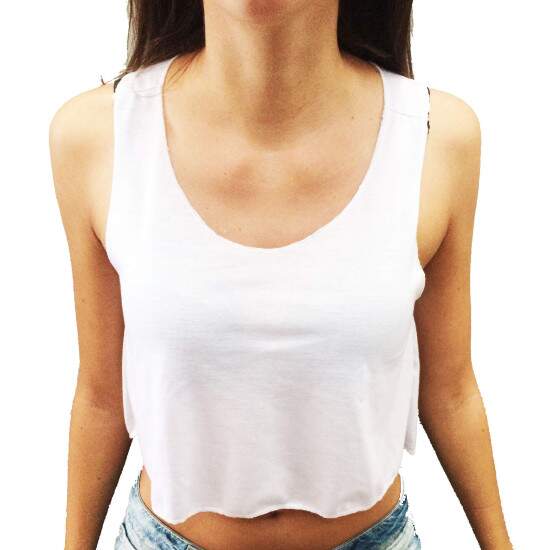 Cropped de Polister para Sublimao