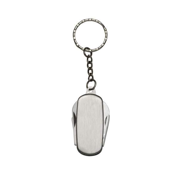 Chaveiro Canivete 4 Funes de Metal para Sublimao - 5x2,7 cm