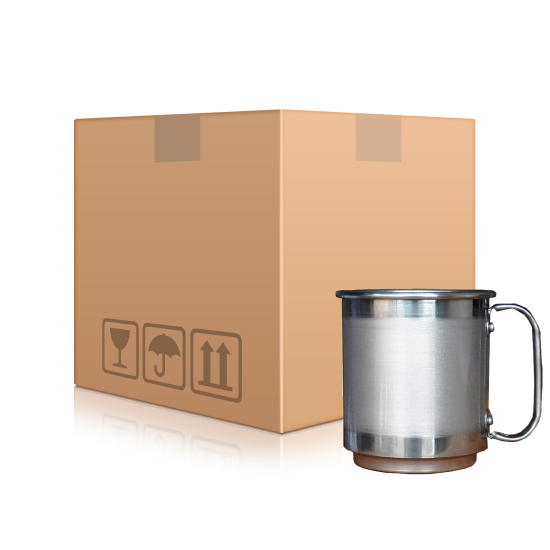 Caneca de Alumnio Para Sublimao 400ml - CX 50 UNID
