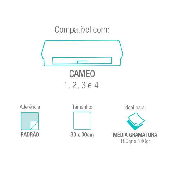 Base de Corte para Silhouette Cameo - 30x30cm