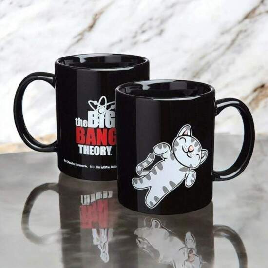 Caneca de Cermica Preta com Tarja Branca para Sublimao - 325ml