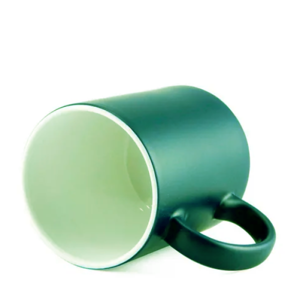 Caneca Mgica Verde para Sublimao - 325 ml