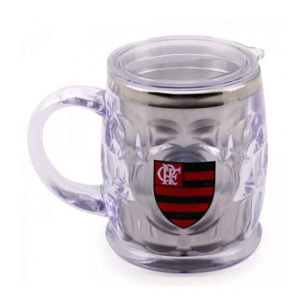 Caneca Trmica de Plstico com Interior em Inox - 500ml