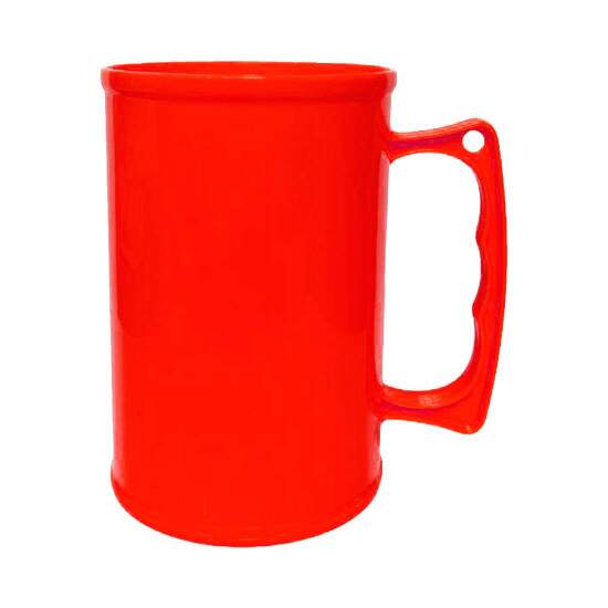 Caneca Chopp de Plstico Leitoso para Transfer - 400ml