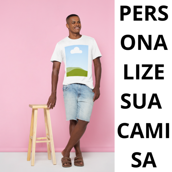 Camisa Lisa para Personalizao