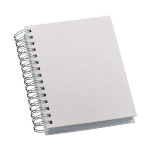 Agenda Permanente 190 Folhas com Capa Pet para Sublimao - 14,5x20cm