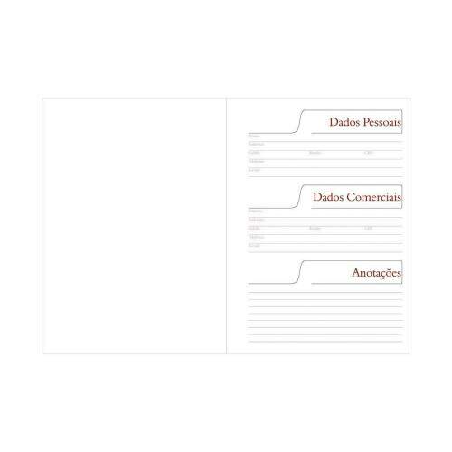 Agenda Permanente 190 Folhas com Capa Pet para Sublimao - 14,5x20cm