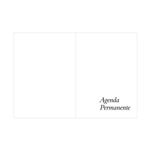 Agenda Permanente 190 Folhas com Capa Pet para Sublimao - 14,5x20cm